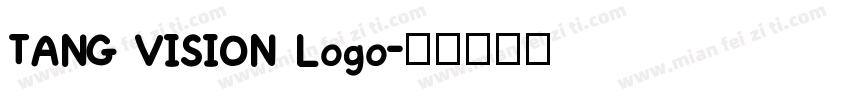 TANG VISION Logo字体转换